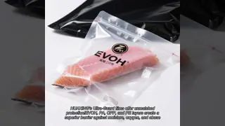 Custom High Barrier Packaging Bags High Gloss Surface With EVOH PA CPP PE Film