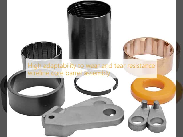 High adaptability to wear and tear resistance wireline core barrel assembly