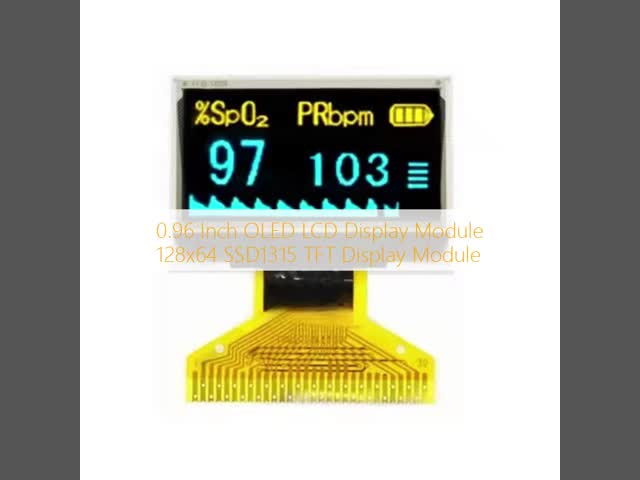 0.96 OLED LCD Display 128x64 SPI IIC SSD1315