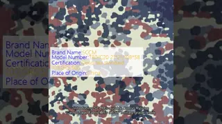 Cotton Ripstop Textile Military Camouflage Fabric 57/58''