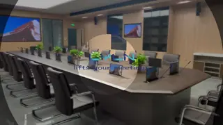 LYLN Retractable Monitor Integrated With Quality Conference System