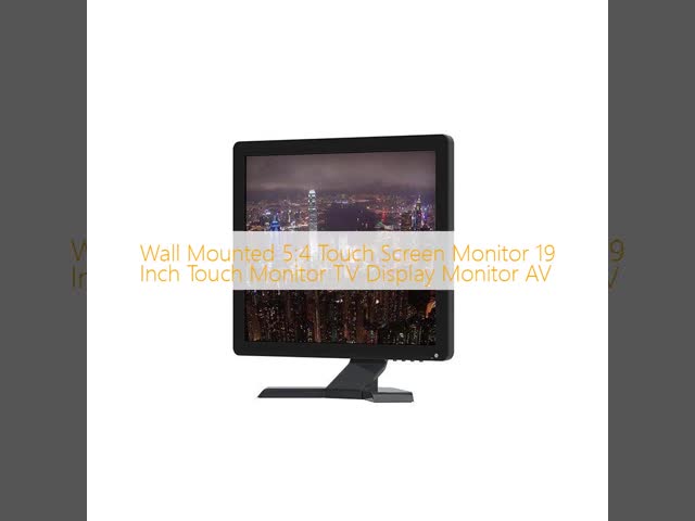 Wall Mounted 5:4 Touch Screen Monitor 19 Inch Touch Monitor TV Display Monitor AV