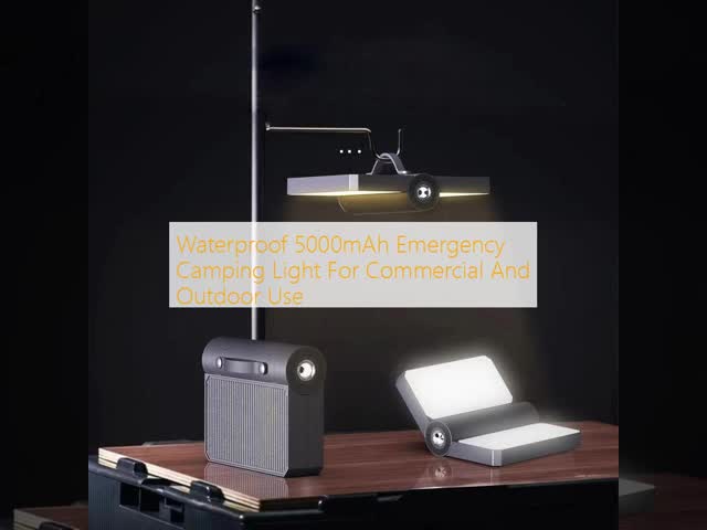 5000mAh Emergency Multifunctional Camping Light Waterproof For Commercial Use
