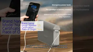 5000mAh Emergency Multifunctional Camping Light Waterproof For Commercial Use