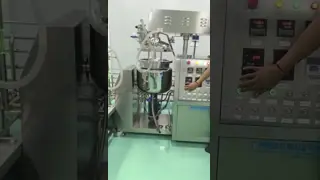 50L Cream Lotion Liquid Soap Vacuum Emulsifying Mixer with Button Control