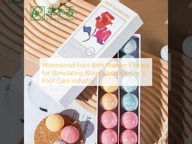 Wormwood Foot Bath Powder Efficacy for Stimulating Blood Circulation in 's Foot Care Industry