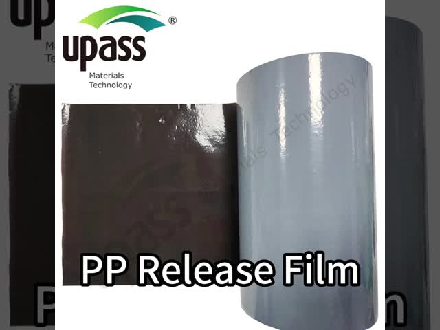 0.03-0.15mm Thickness Silicone Coated Embossed Polypropylene PP Release Liner Film for Waterproof Membranes