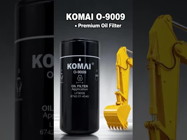 Komatsu 6D114E  C8.3 QSL9 Engine P553000 LF9009 Lube Oil Filter Head