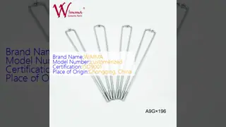 Motorrad Spoke Set mit Nippeln Großhandel Hochwertige A9G 196mm Länge Dirt Bike