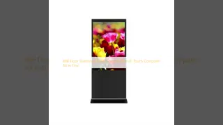 X86 Floor Standing Digital Signage 49 Inch Touch Computer All In One