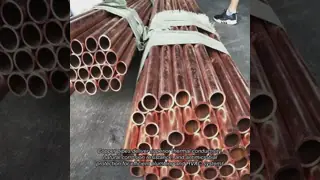 Copper Nickel Seamless Tubing For Heat Exchangers Custom Wall Ped Certified