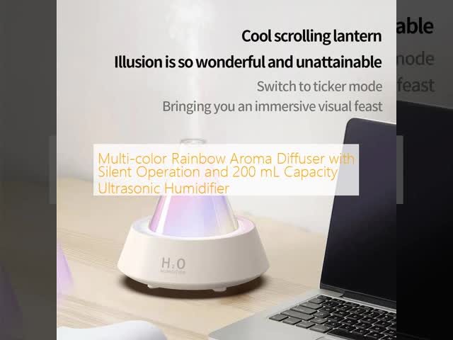 Ultrasonic Aroma Diffuser And Humidifier With Silent Operation Ultrasonic Humidifier
