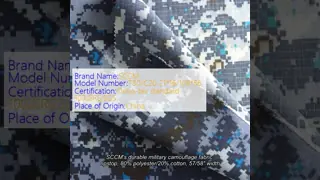 Military Uniform Ripstop Camouflage Fabric 57/58