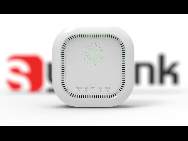 Wall Mounted / Ceiling Mounted Battery Powered Gas Alarm 0.5W Natural Gas Alarms