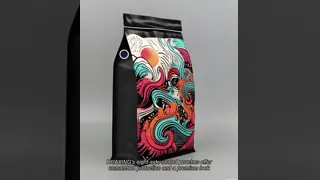 Biodegradable Resealable Closures 8 Side Seal Pouch Customized Printed Flat Bottom