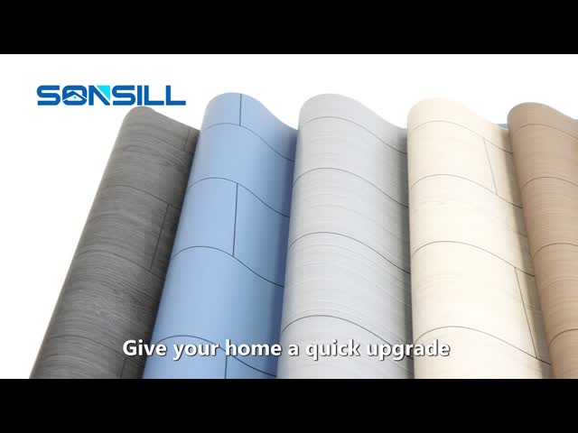Easy To Install And Removable Decorative Floor Film With Realistic Patterns