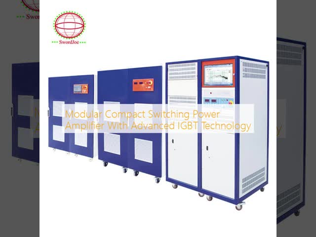 Modular Compact Switching Power Amplifier With Advanced IGBT Technology