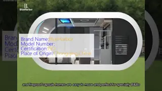 Private Mini Smart Capsule House Easy To Move Around As Specialty B&Bs