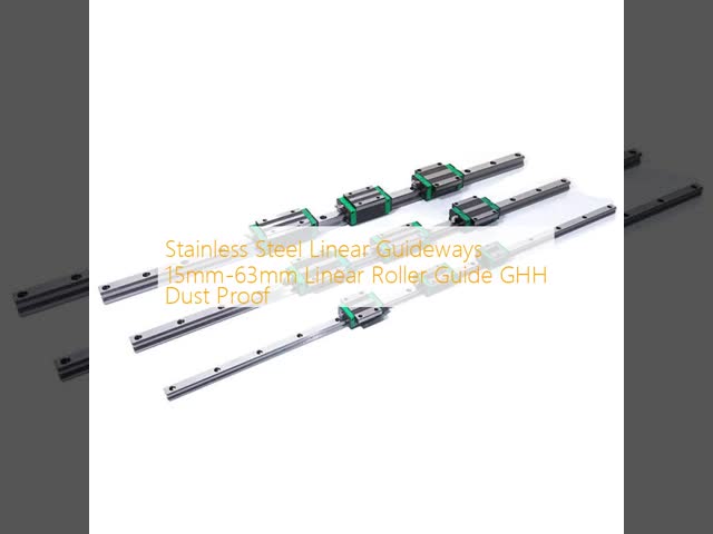 Stainless Steel Linear Guideways 15mm-63mm Dust Proof Linear Roller Guide for High-Demand Automation