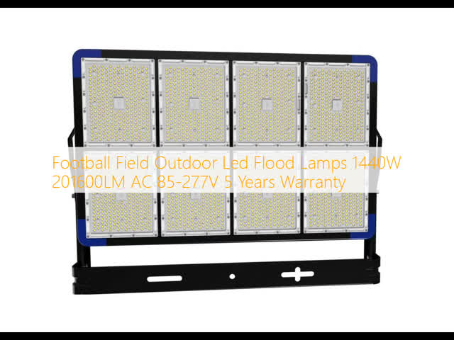 Football Field Outdoor Led Flood Lamps 1440W 201600LM AC 85-277V 5 Years Warranty