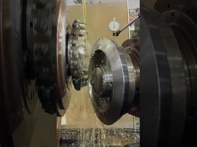 Gear Teeth Grinding Of Spiral Bevel Gear After Carburizing Heat Treatment