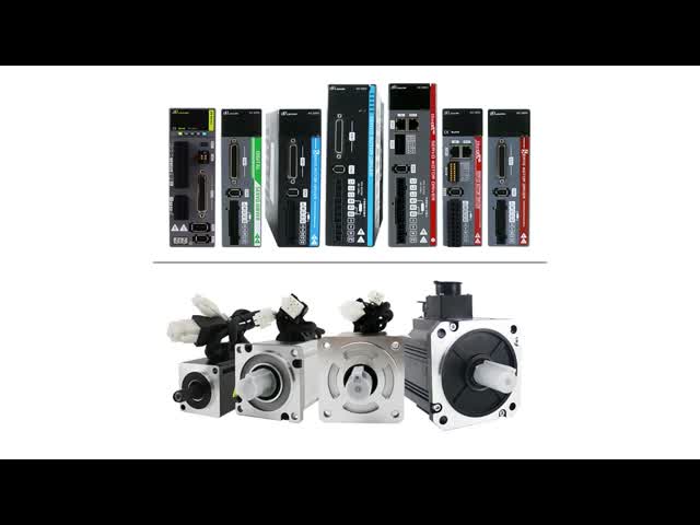 Lichuan AC Servo Motor Drivers Kit A8 High Accuracy STO ABZ 50W 0.16N.m 220V 0.8A 3000RPM IP65