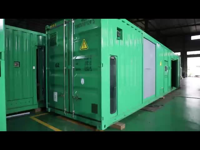 1200kw Cummins Generator 3 Phase Genset 1250kw Container Diesel Generator For Mining
