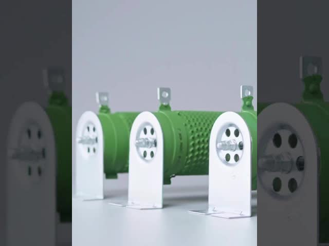 3000W Green Aluminum Housed Braking Resistor with Customizable Size for High Power Applications