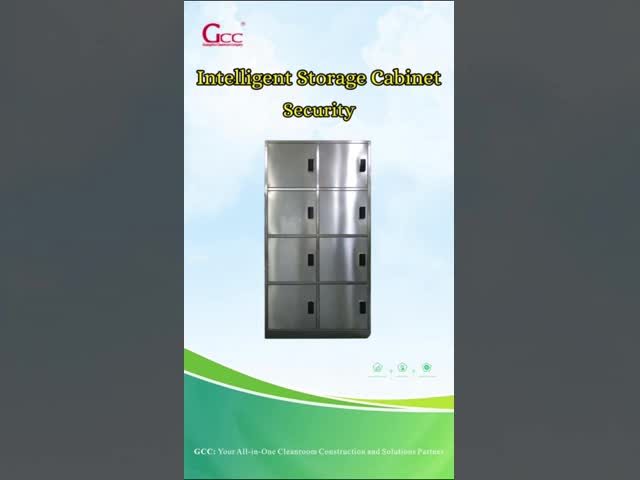 ISO 14644-1 Stainless Steel Intelligent Locker With Combination Lock For Cleanroom
