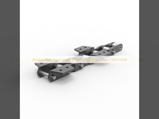 Welded Plate Paver Load Scraper Conveyor Chain OEM ODM