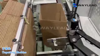 WKX5040 Fully Automatic Unpacking Machine PLC Control Dimensions Horizontal And Vertical Options Available