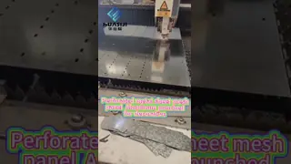 Round Diamond Hole Perforated Metal Punch Plate Stainless Steel Aluminum Punch Plate