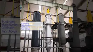 Sistema molecolare di distillazione sotto vuoto del percorso di scarsità dell‘attrezzatura di distillazione di SPD