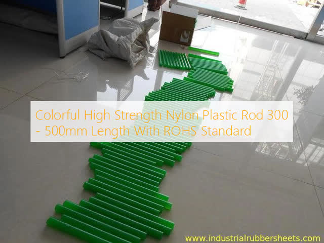 High Strength Nylon Plastic Rod PU Rod 300-500mm Length with ROHS Standard