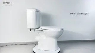 Universal Two Piece Toilets Compact Washdown WC Water Efficient Orin OR831 For Bathroom