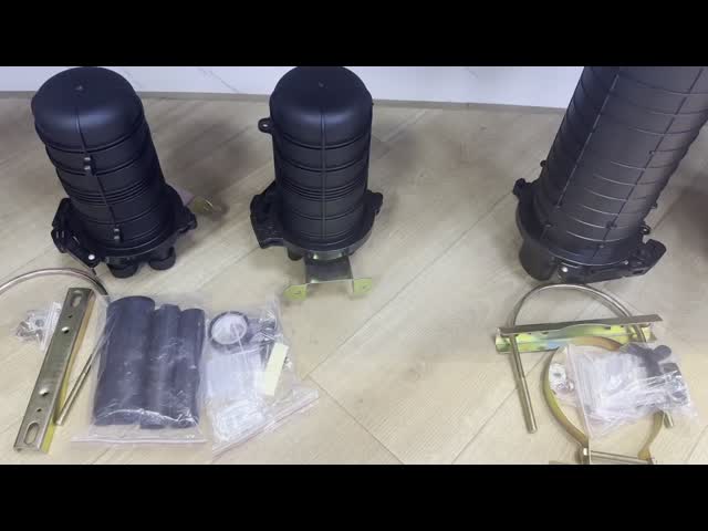 D Type Fiber Optic Splice Closure Up to 45 Cores with 465x190x120mm Dimensions for Secure Fiber Joint Protection