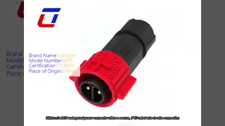 China Industrial Circular Connector M25 3 Pin 50A IP67 Waterproof Connector supplier