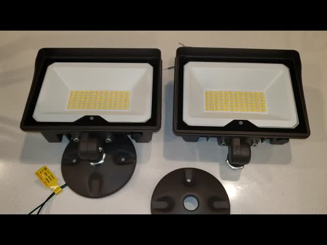 LED Flood Light 6852 Lumens High-Output Outdoor Spotlight with ETL Certified for Gym, Playground, Yard & Lawn Lighting