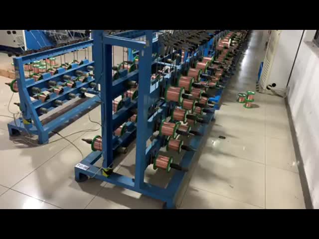 Fuchuan 0.03-0.18mm High Quality Automatic Double Twist Bunching Machine for Copper Wire Cable Manufacturing Equipment