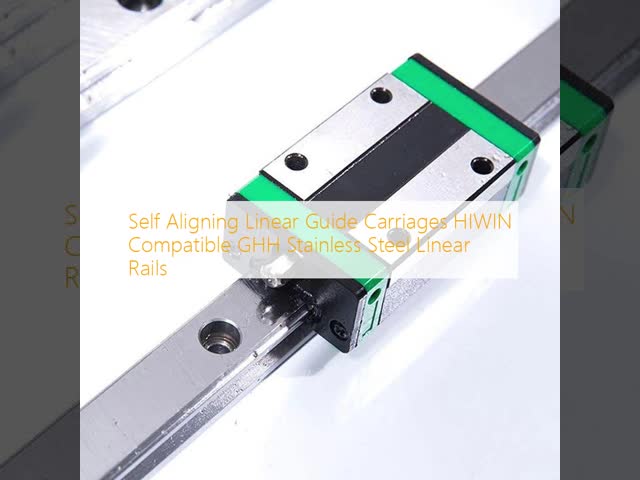 Stainless Steel Self-Aligning Linear Guide Carriage HIWIN Compatible Linear Motion Guide