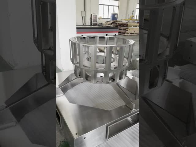 We offer custom machining services for stainless steel multi-head electronic scale sheet metal parts based on provided drawings, including laser cutting, bending, metalworking, and laser welding.