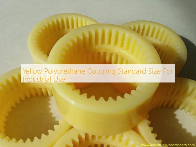 High Flexibility Polyurethane Coupling with 120℃ Temperature Range and Good Oil Resistance for Industrial Use