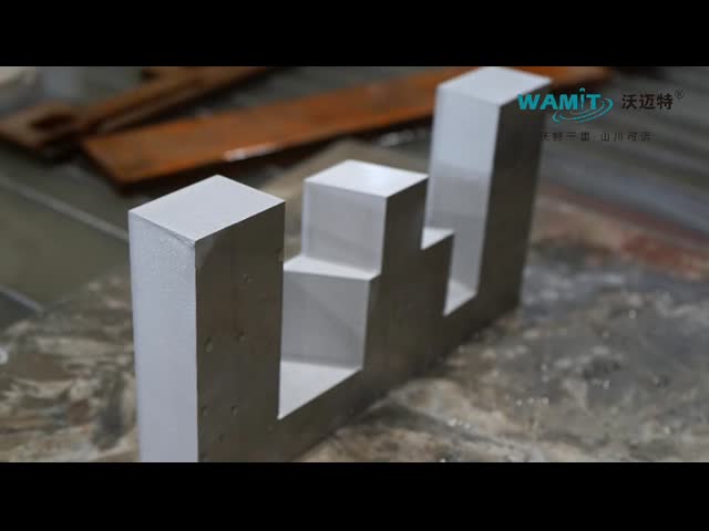 1000 * 1000 mm Small China Desktop 200 mm Hydraulic steel  water jet cutting machine water jet cutter