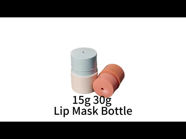 15g & 30g Lip Gloss Tube with Screw Cap Closure and PETG/ABS Material for Lip Mask Jar and Balm Container