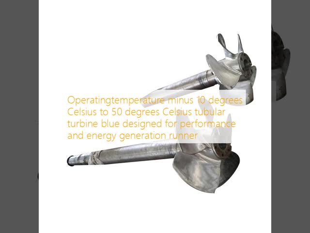 High Head Water Turbine with Stainless Steel Runner and Brushless Excitation Control System for 50-700 Meters Head Range