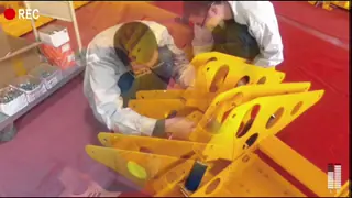 132kg Galvanized Rustproof Modular Vehicle Barriers