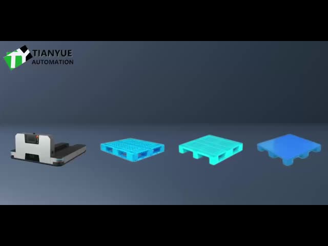 Intelligent Unmanned Forklift with LiDAR and Vision-based SLAM Navigation, 1000KG Load Capacity, and 8 Hours Battery Life