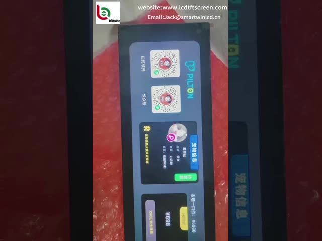 2.4 Inch TFT LCD Touch Screen 350cd/m2 TFT Capacitive Touchscreen