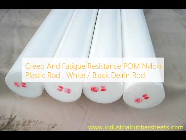Creep And Fatigue Resistance POM Nylon Plastic Rod with High Mechanical Strength and Excellent Wear Resistance