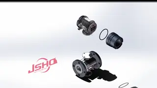 Integrated Electromagnetic Flow Meter